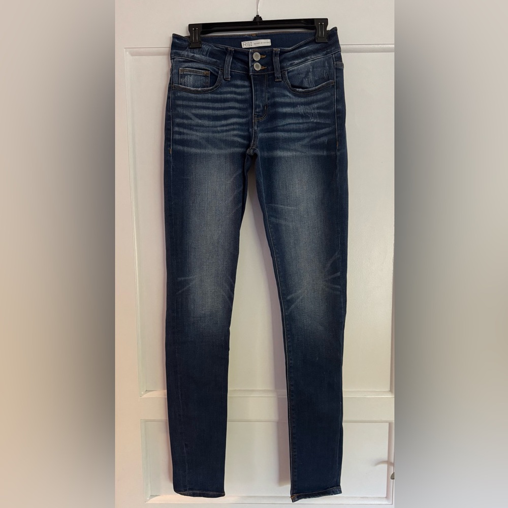 Daytrip Dark Blue Straight Leg Jeans